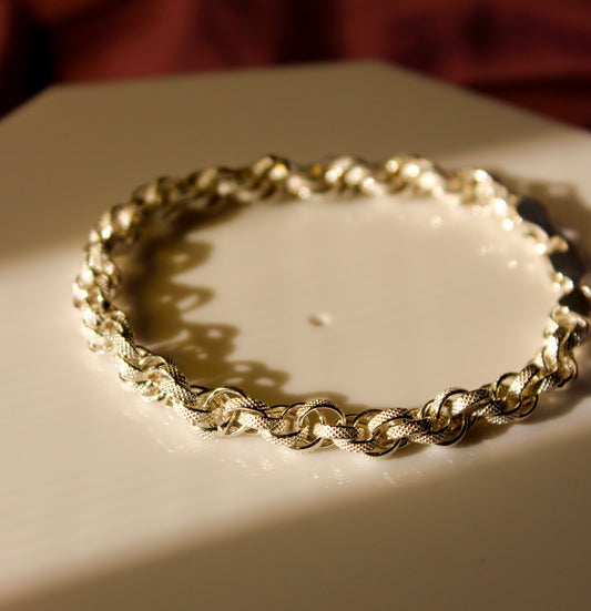 Men's Silver Twilight Link Bracelet