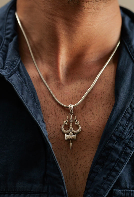 Shiva Trishul Divine Pendant