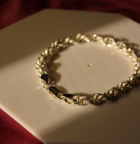 Men's Silver Twilight Link Bracelet