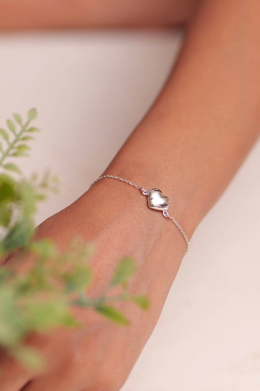 Aadhya Classic Heart Bracelet
