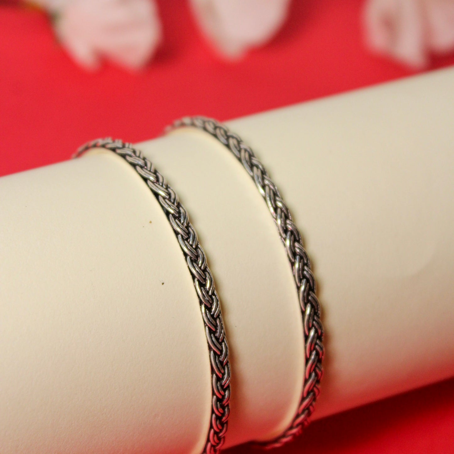 Aadhya Knot Woven Bangle