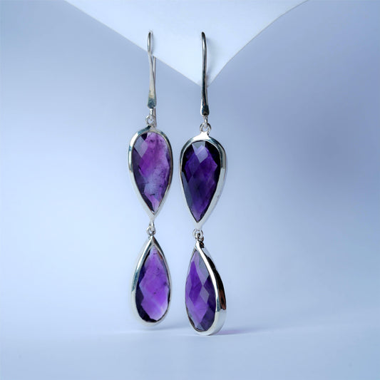 Mishi Purple Splendor Dangles