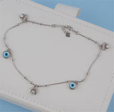 Evil Eye Elegance Anklet