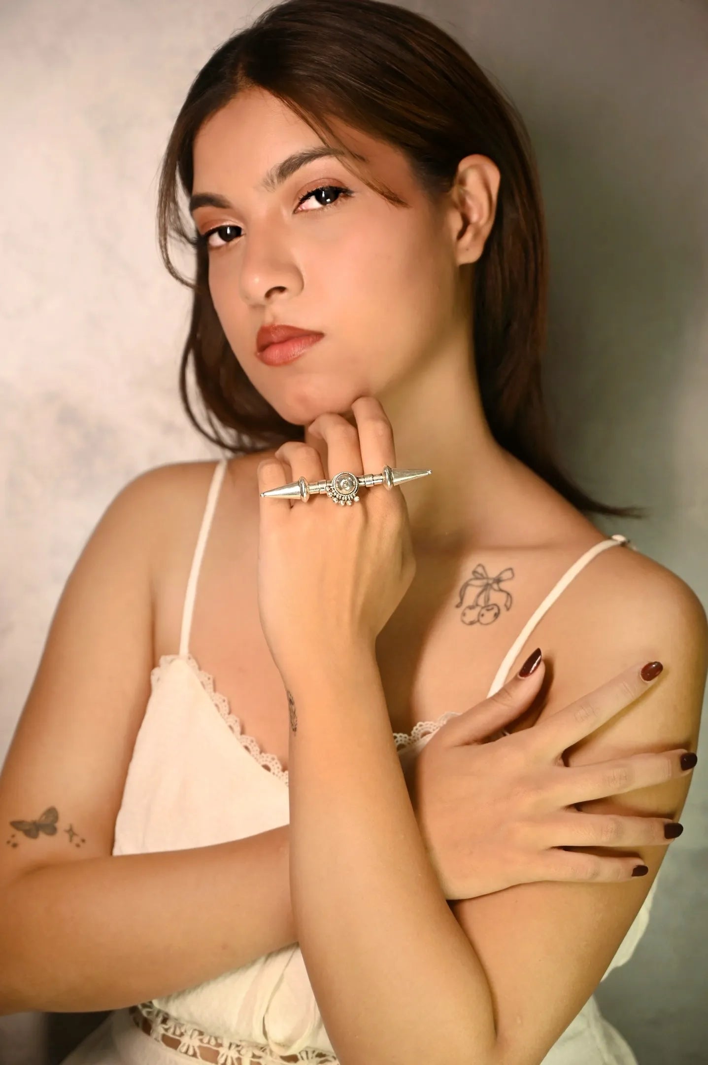 Anaya Tribal Arrow Ring