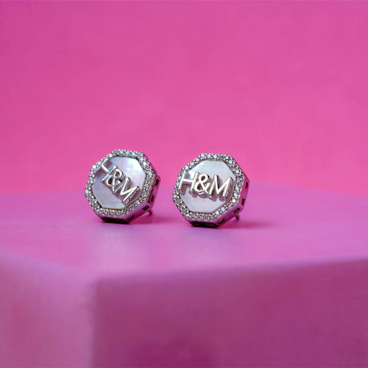 Silver H&M Classic Studs