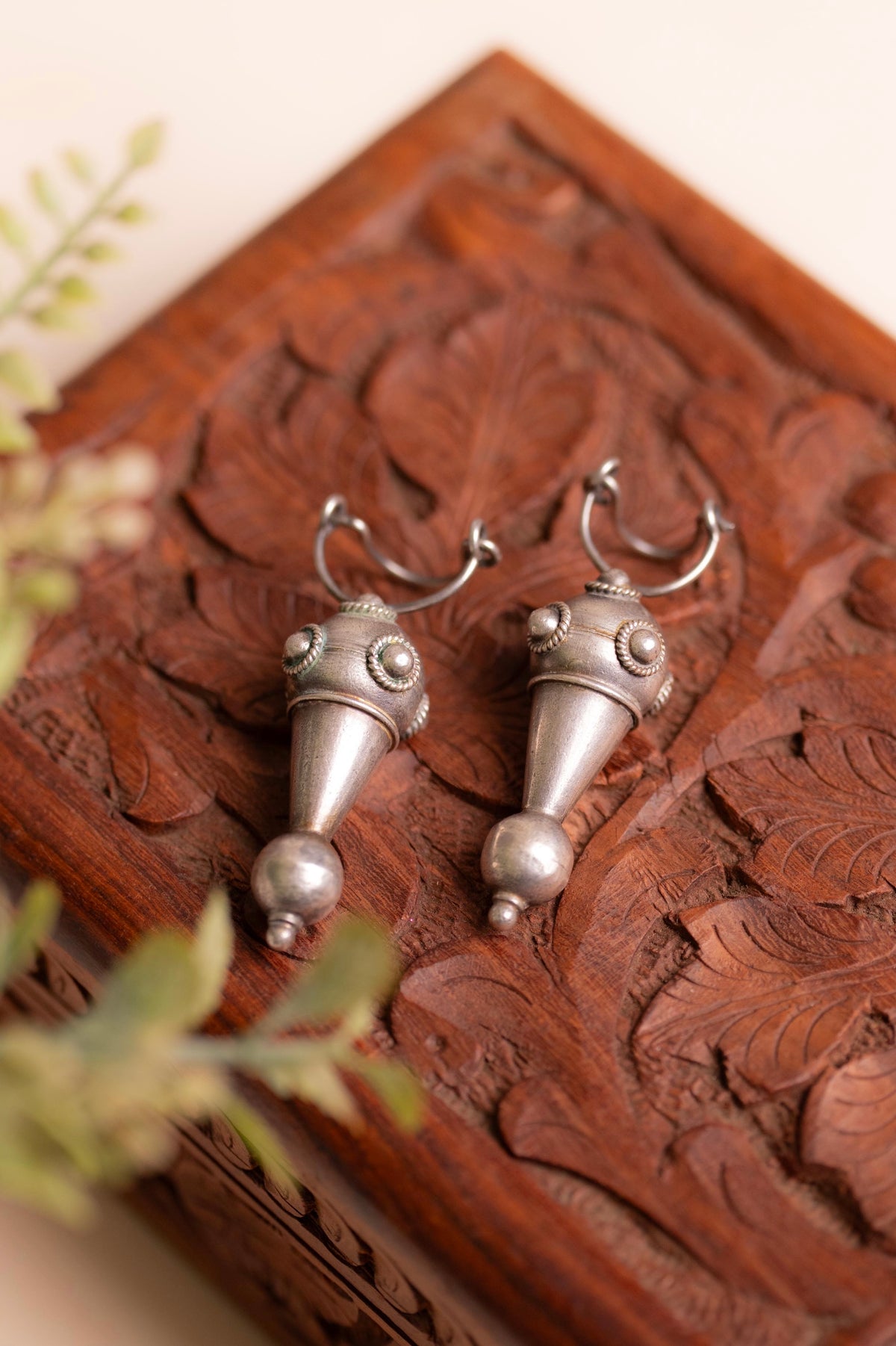 Anokhi Tribal Cone Hoops