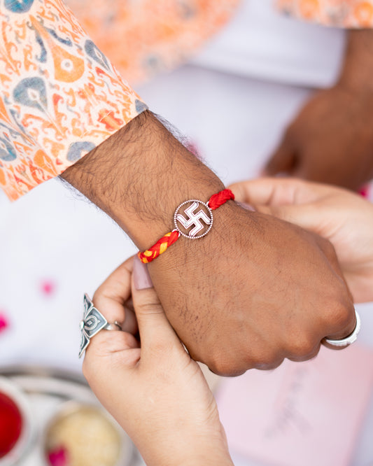 Sacred Swastik Rakhi