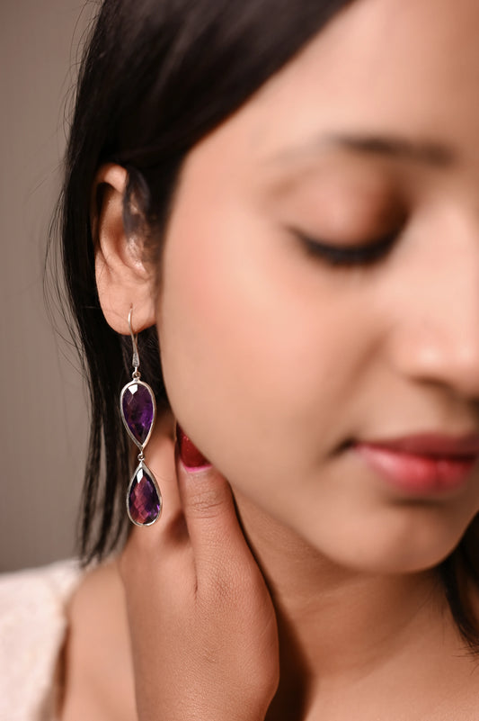 Mishi Purple Splendor Dangles