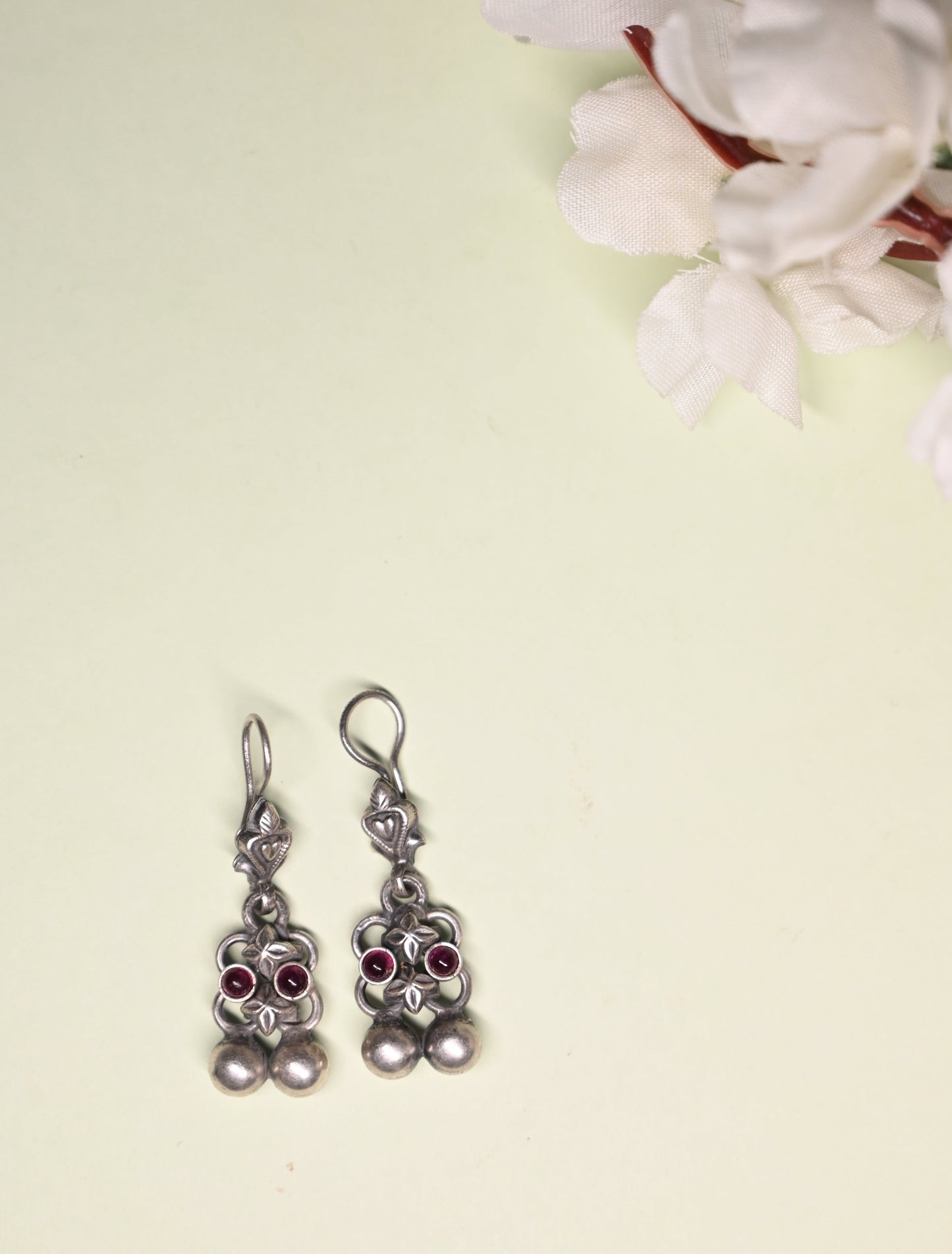 Virasat Jadau Multicolour Ball Earrings
