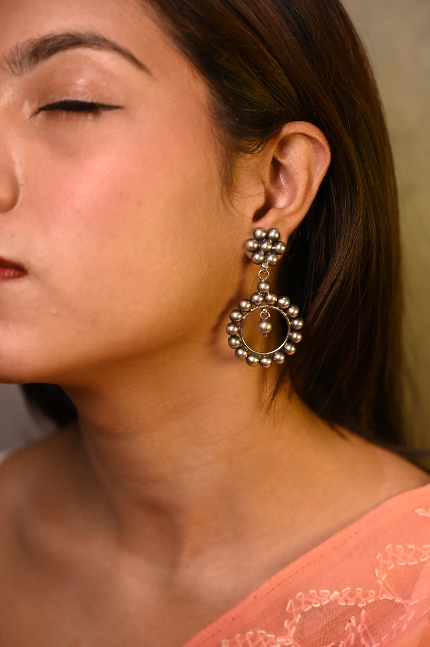 Anokhi Flower Beads Earring