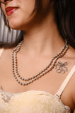 Virasat Double Layered Ball Chain Necklace