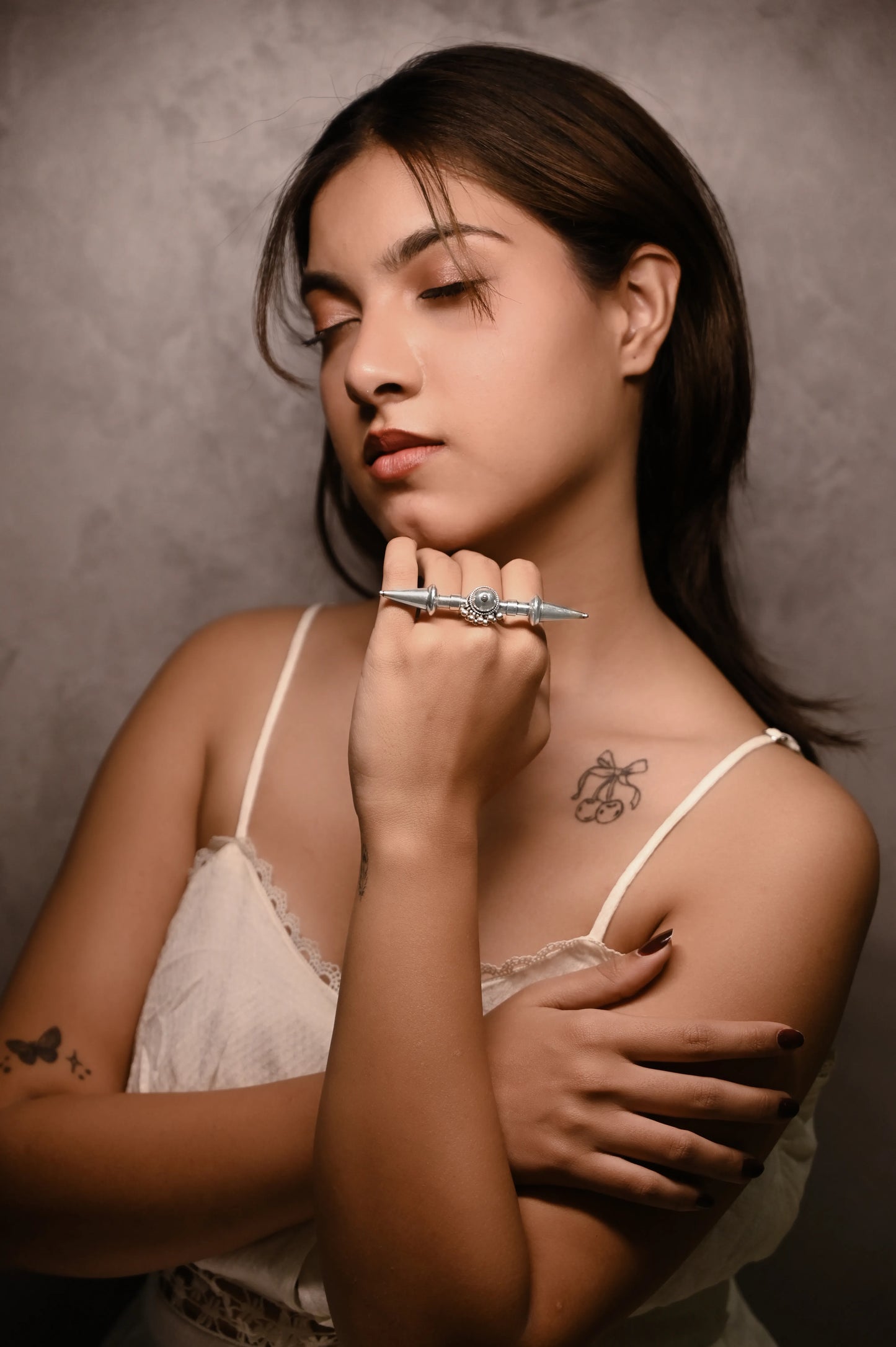 Anaya Tribal Arrow Ring