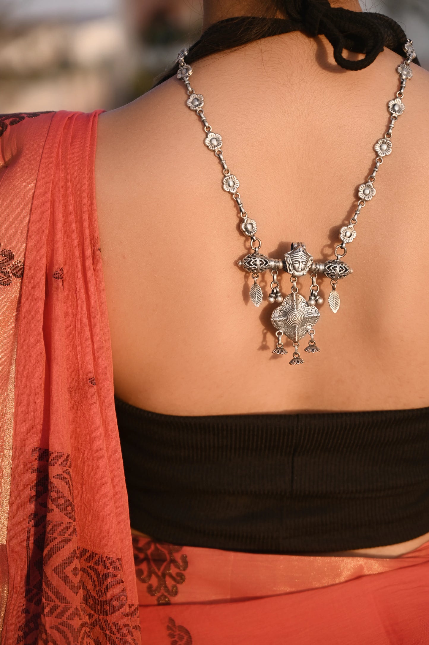 Anokhi Krishna Flute Ghughri Necklace