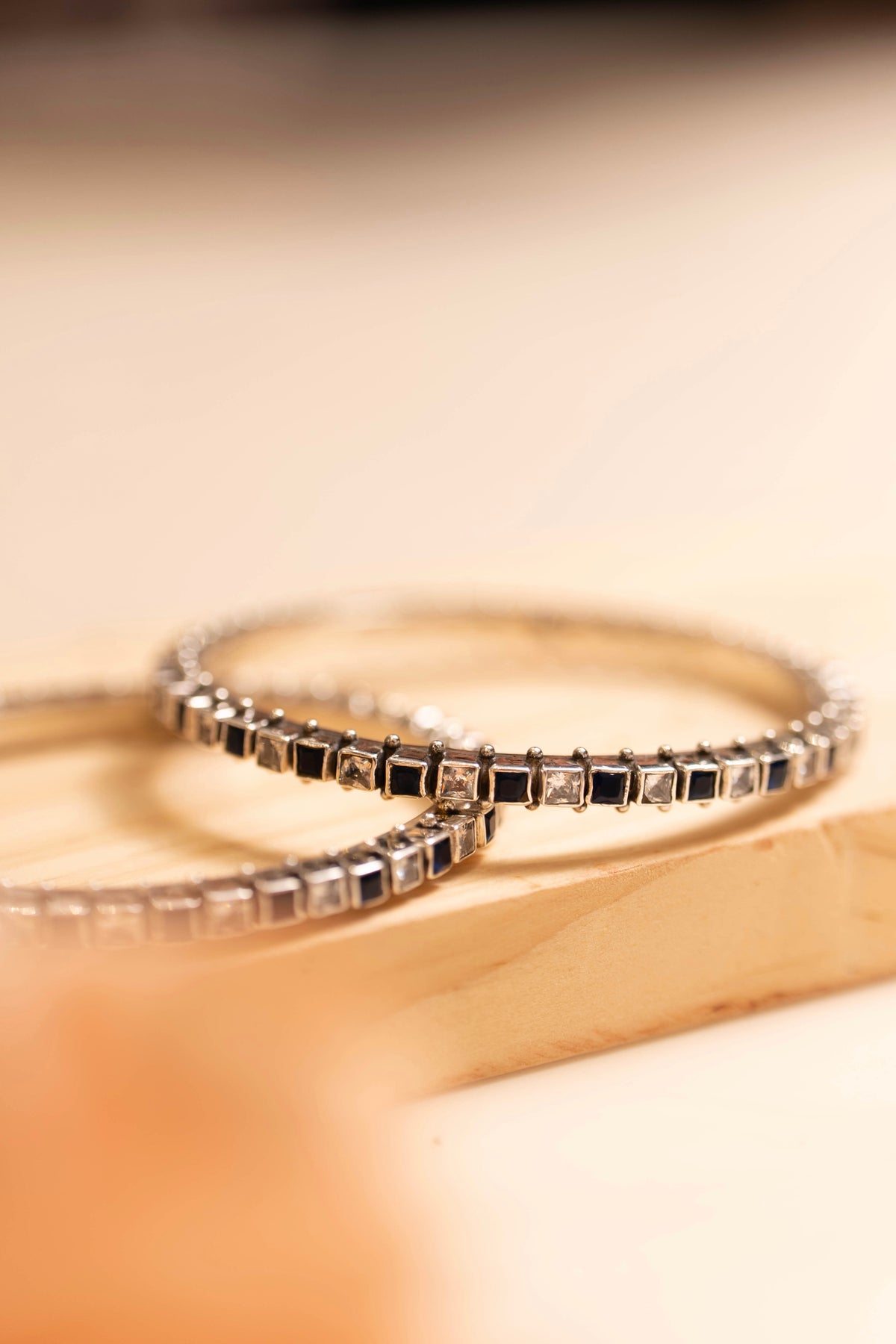 Mishi Sapphire Prism Bangle