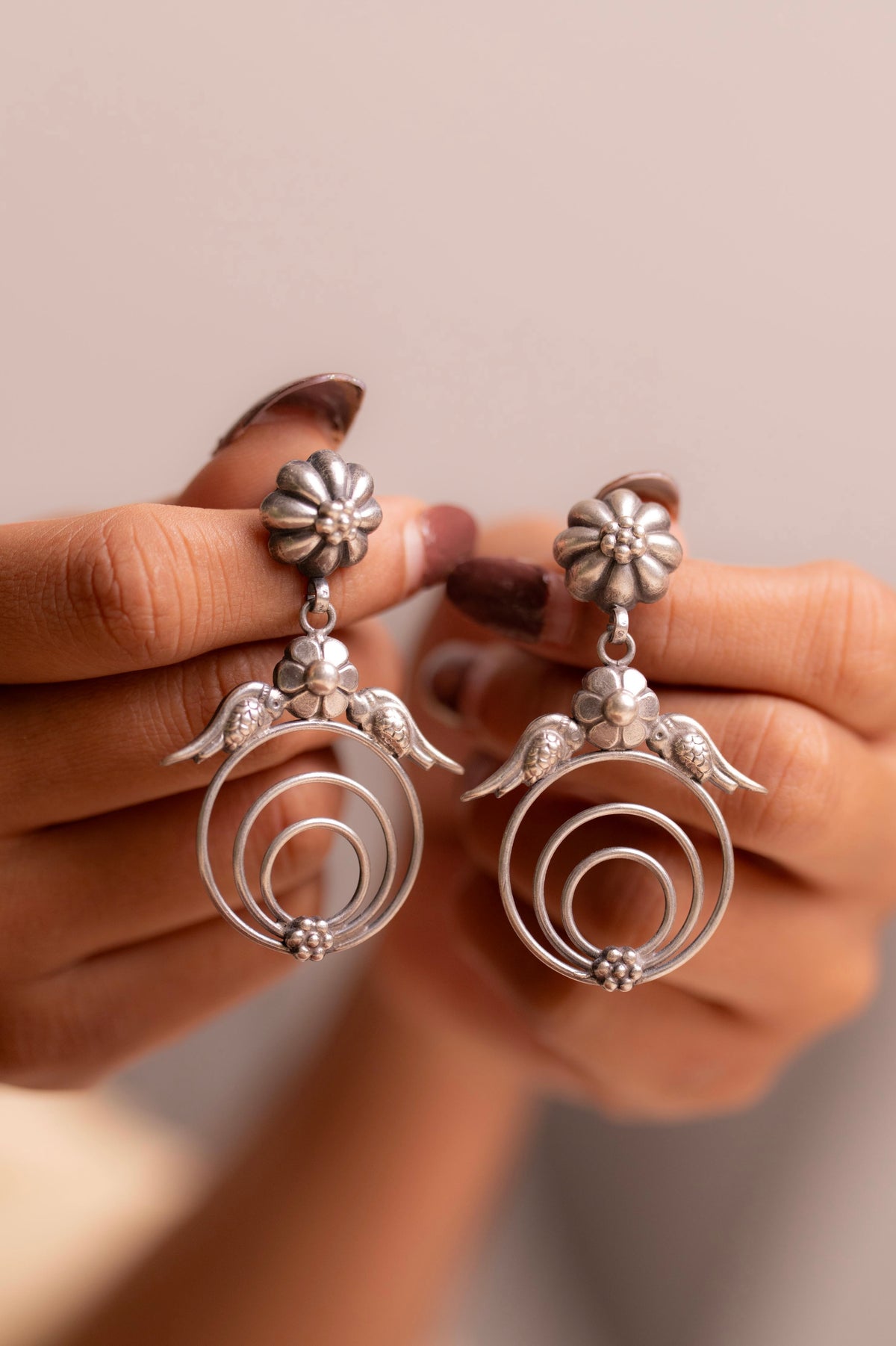 Mishi Lovebird Drop Earrings