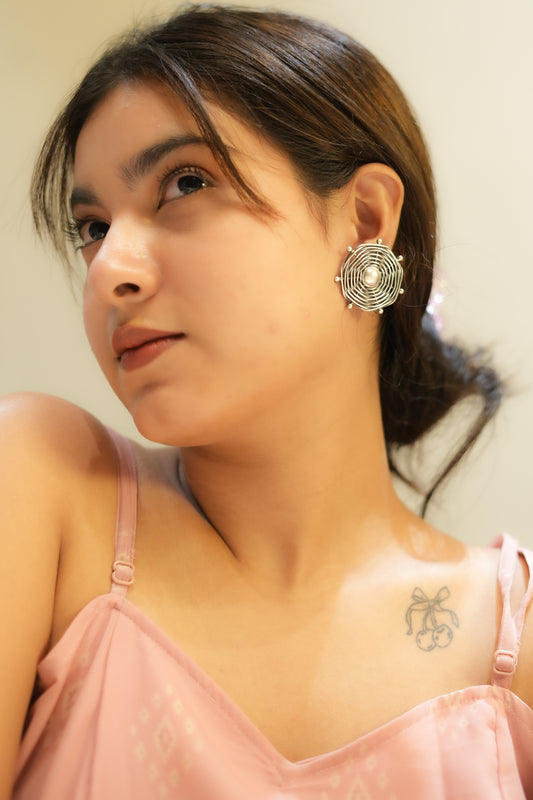 Aadhya Wire Concentric Necklace Set