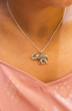 Aadhya Haathi Carved Pendant