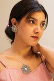 Aadhya Wire Concentric Necklace Set