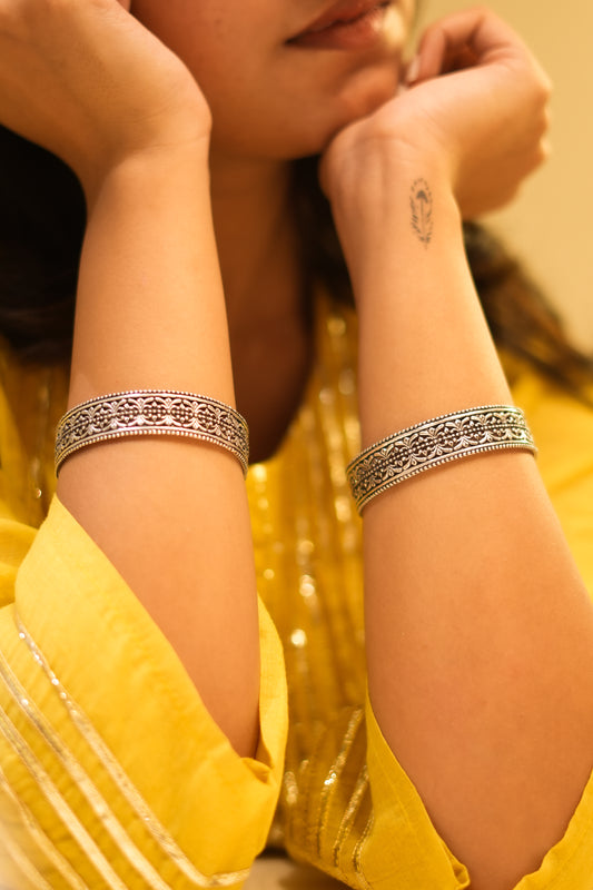 Anokhi Intricate Sequence Jali  Bangle