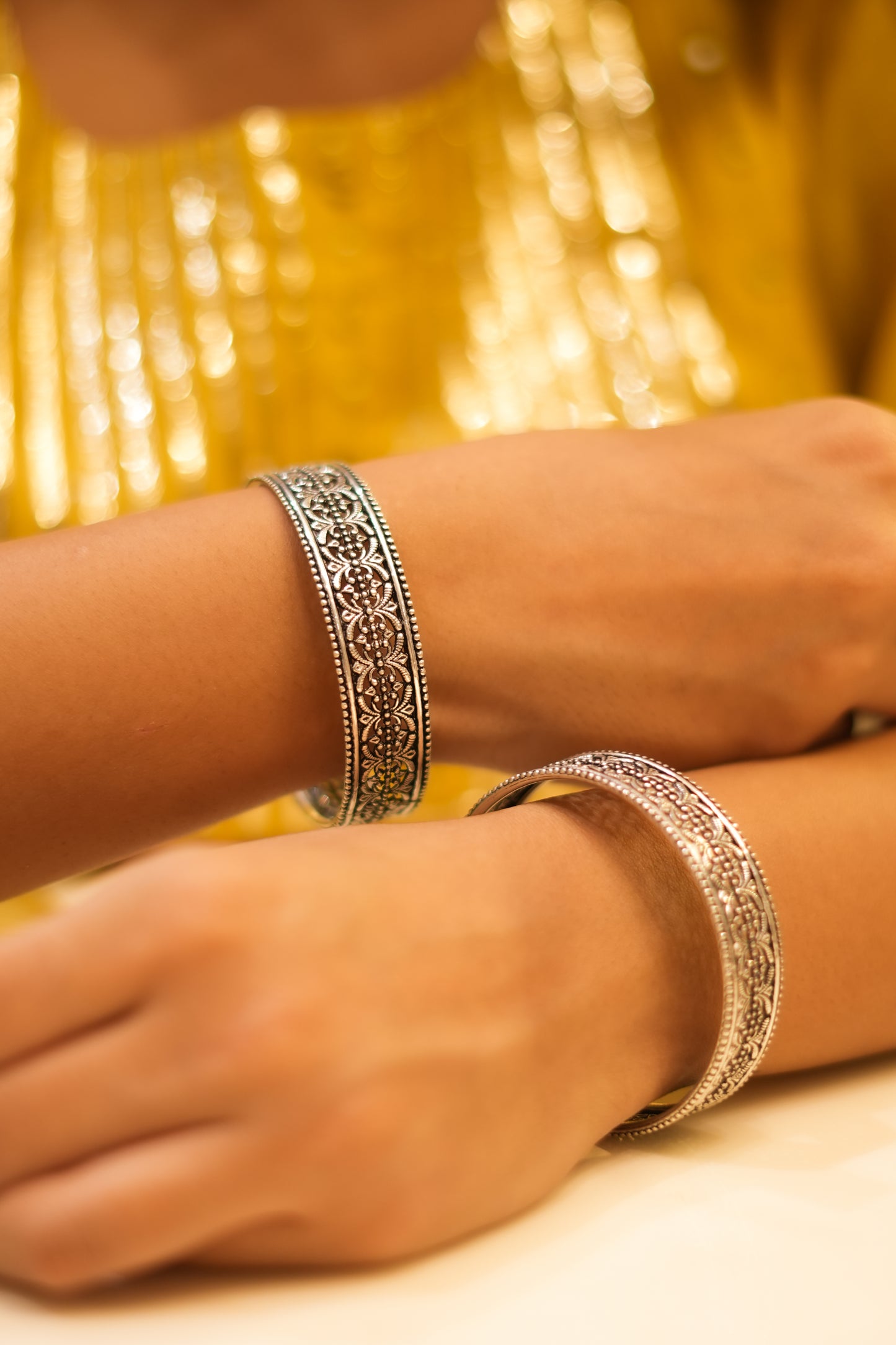 Anokhi Intricate Sequence Jali Bangle