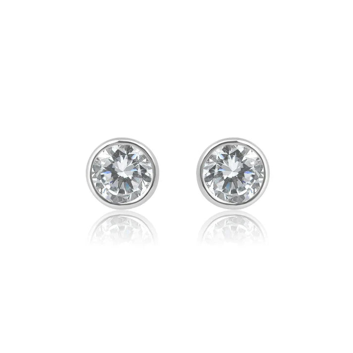 Aadhya Round Diamond Studs