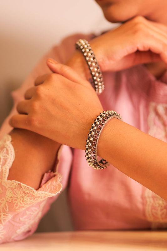 Khiaa Timeless Ruby Cluster Kada