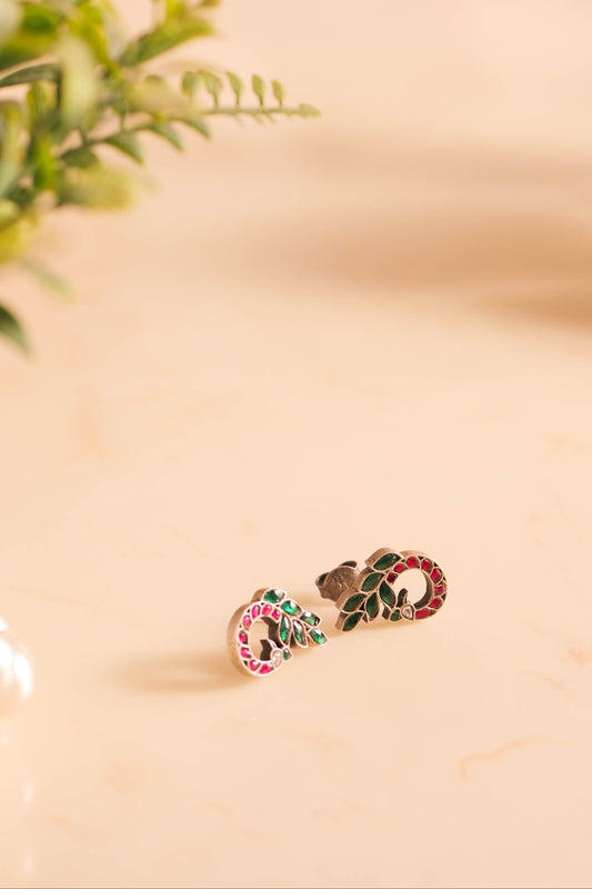 Essence Graceful Peacock Kundan Earring