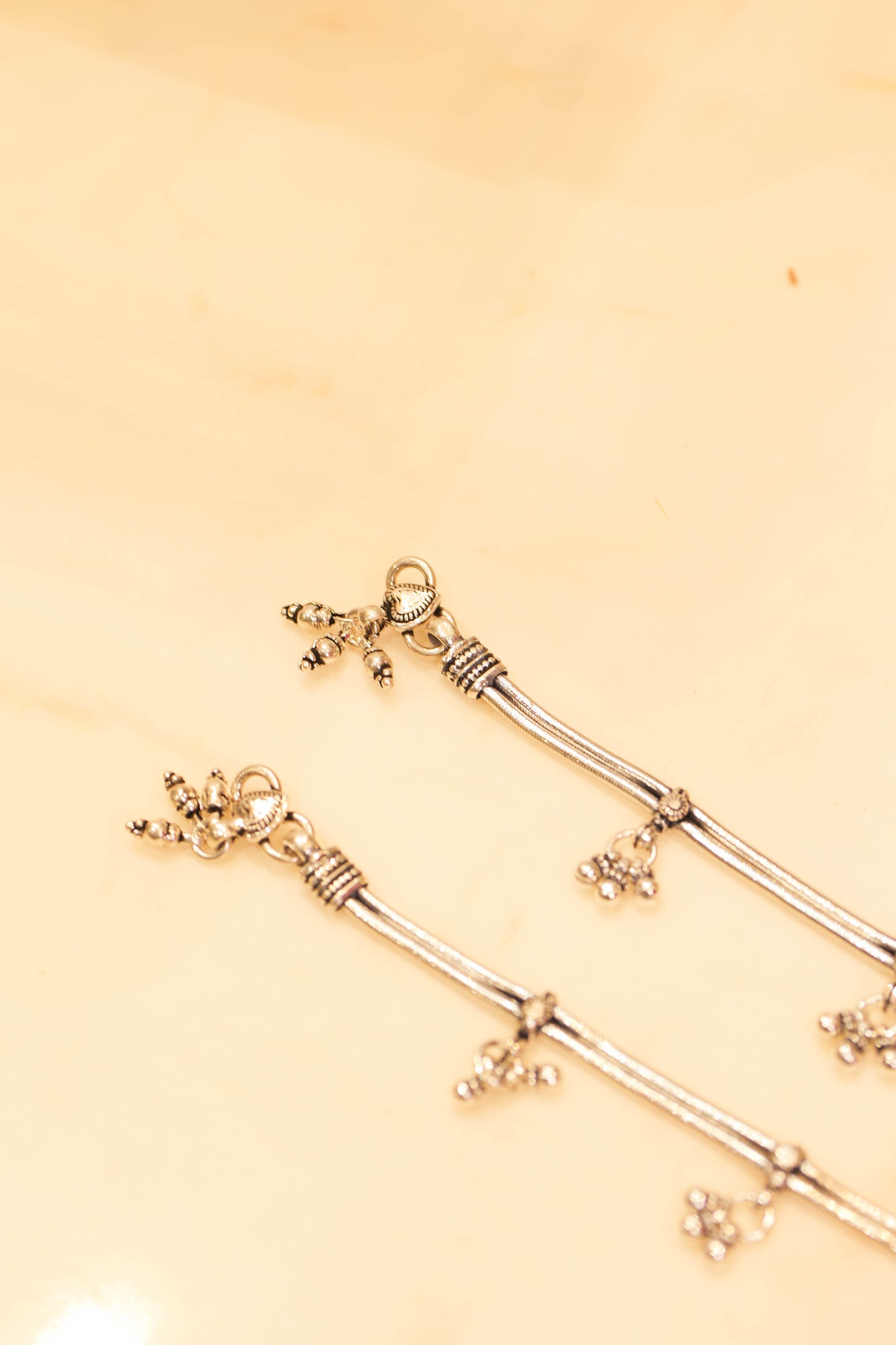 Aadhya Double Layered Ghungroo Anklet Pair