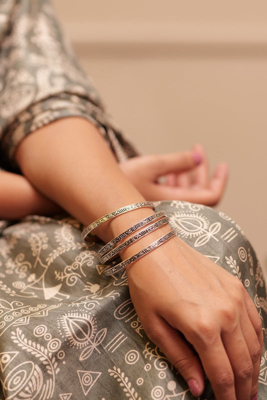 Mishi Floral Artisan Bangle