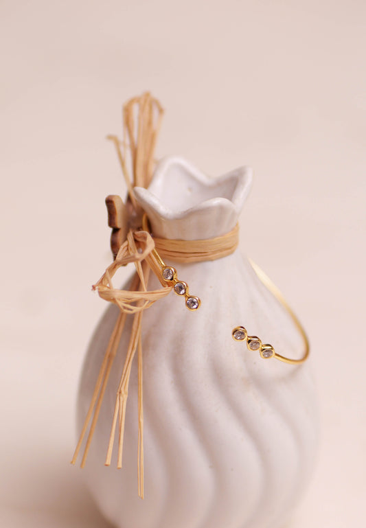 Everyday Tri-Diamond Cuff