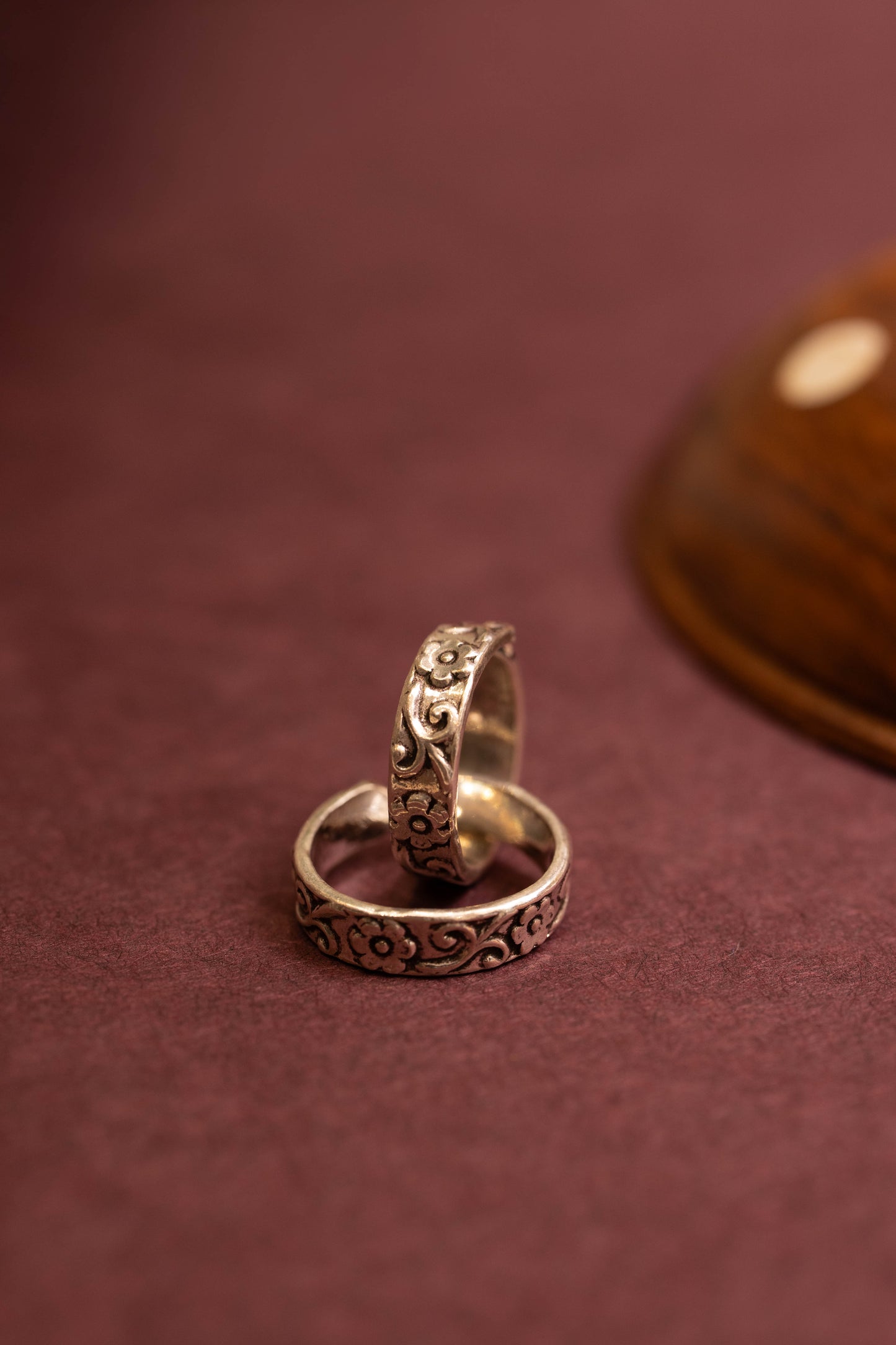 Anokhi Floral Vine Toe Ring