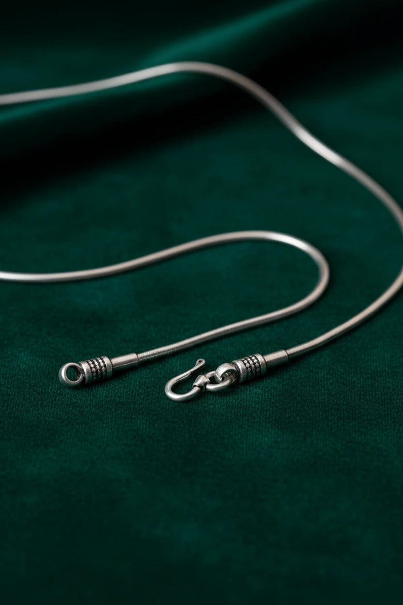 Classic Silver Snake Chain