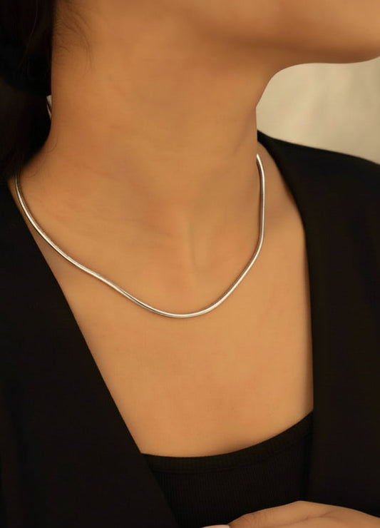 Classic Silver Snake Chain