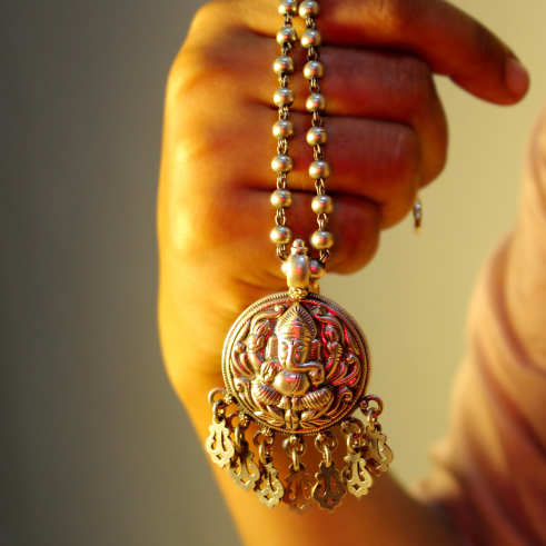 Anokhi Ganesha Blessings Necklace