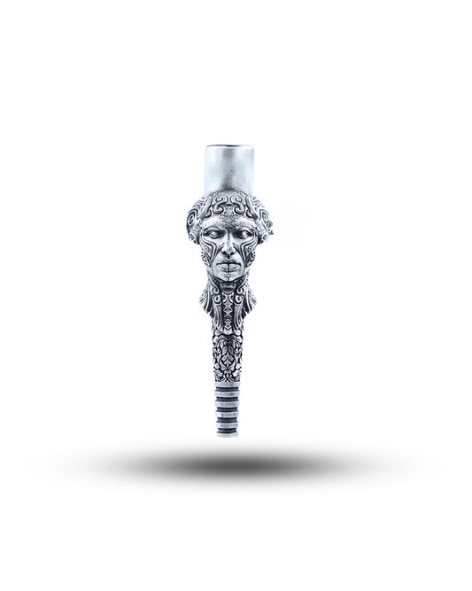 Royal Queen Luxury Silver Hookah Mouth Tip Pipe
