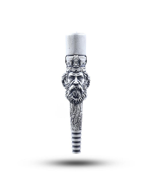 Royal King Silver Hookah Mouth Tip Pipe
