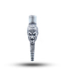Maori Tribal Luxury Silver Hookah Mouth Tip Pipe