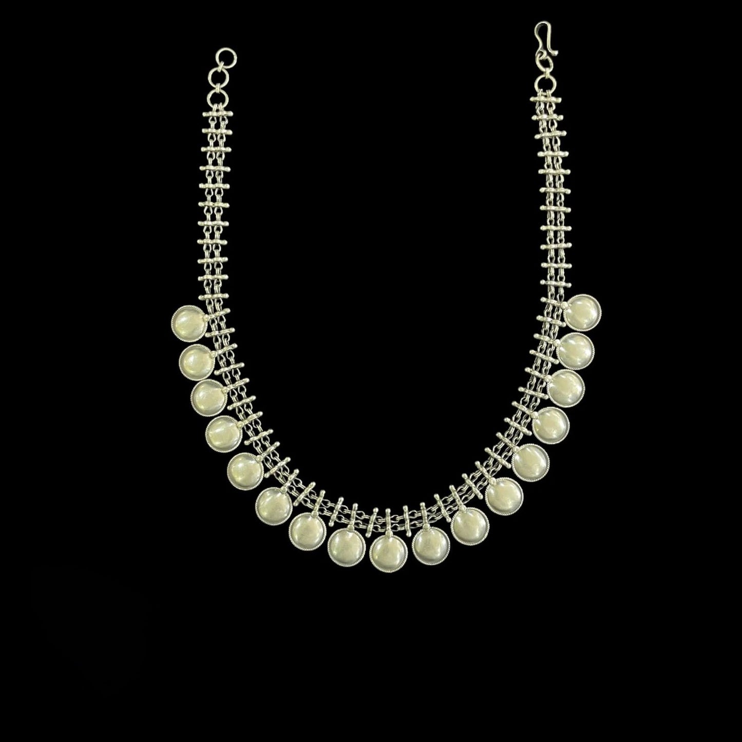 Anokhi Vintage Coin Silver Necklace