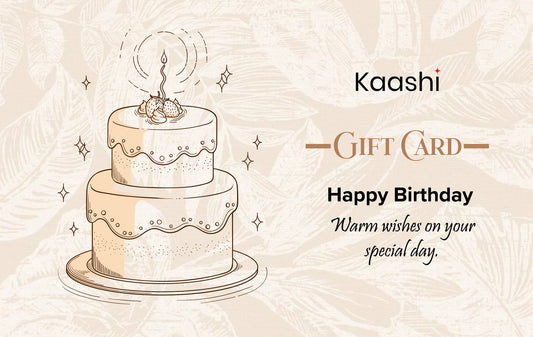 Kaashi Birthday Gift Card