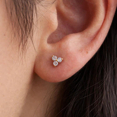 Trinity Diamond Studs