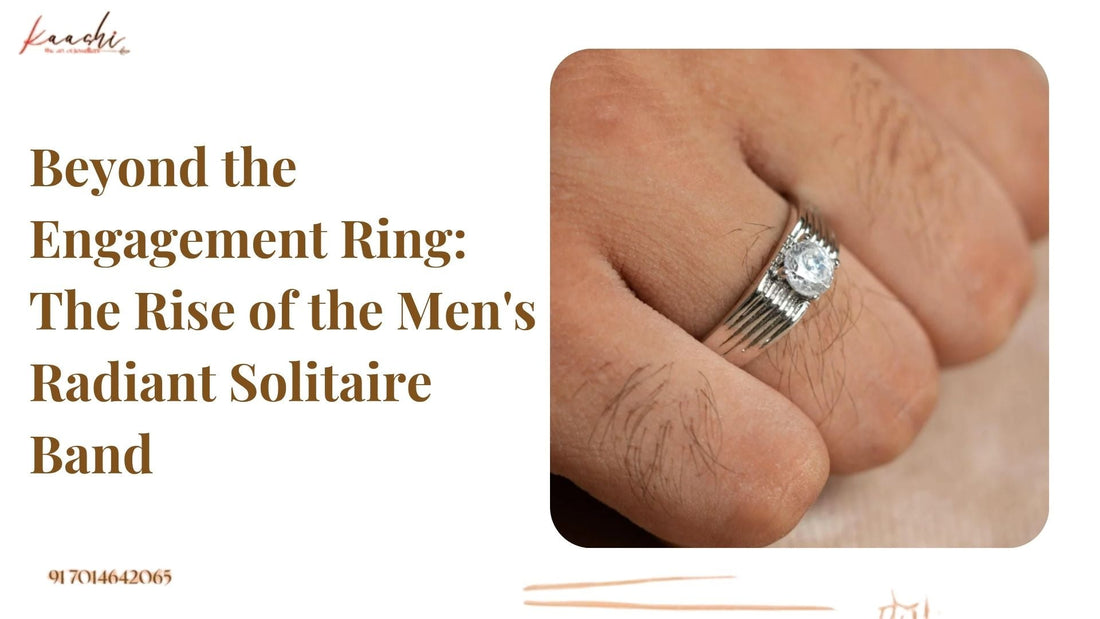 Men's Radiant Solitaire Band