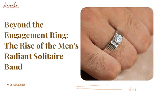 Men's Radiant Solitaire Band
