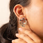 Mishi Navratan Peacock Bloom Stud