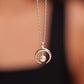 Aadhya Pearl Crescent Pendant