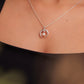 Aadhya Pearl Crescent Pendant