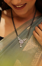 Aadhya Jadau Floral Mangalsutra