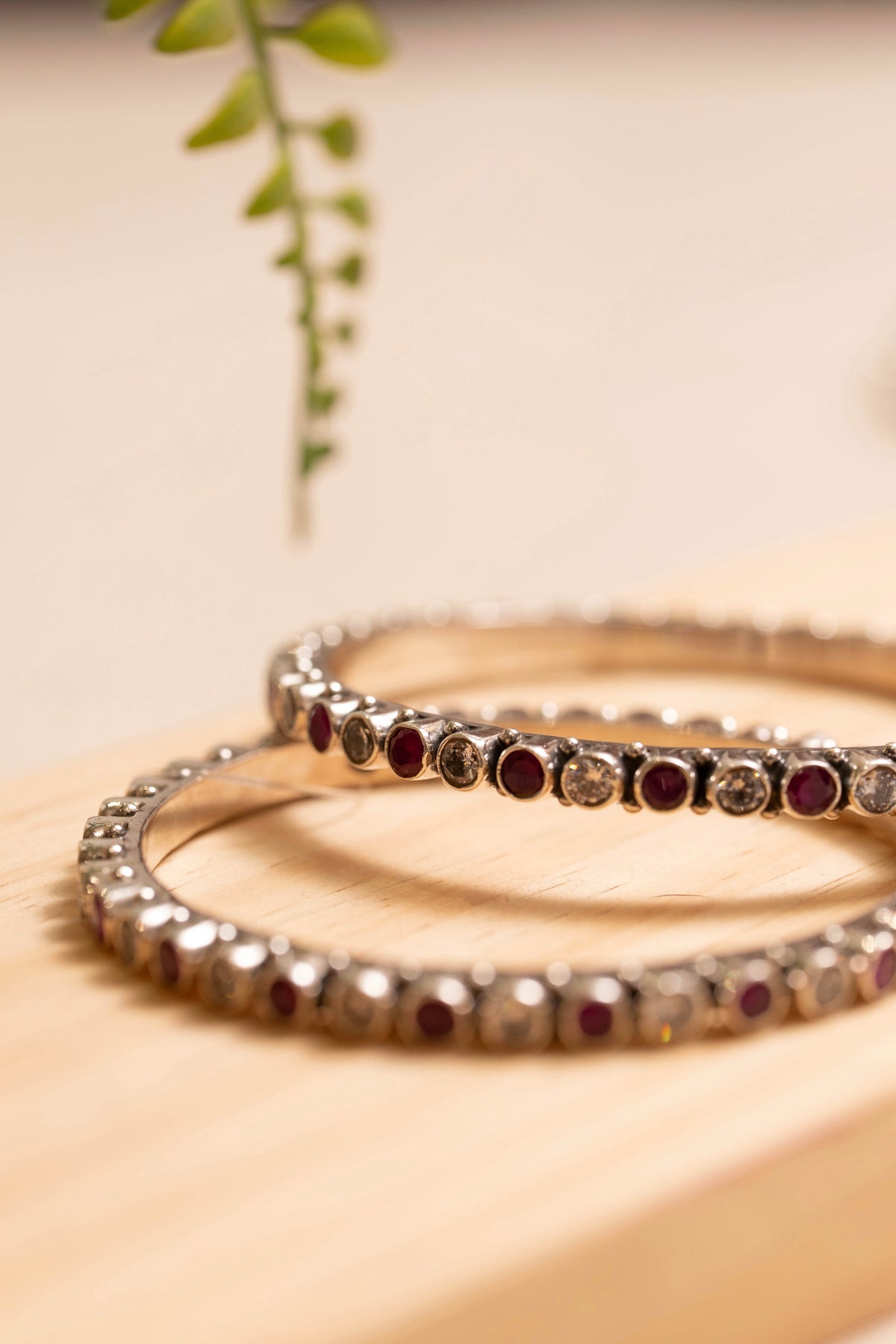Mishi Ruby Trail Bangle