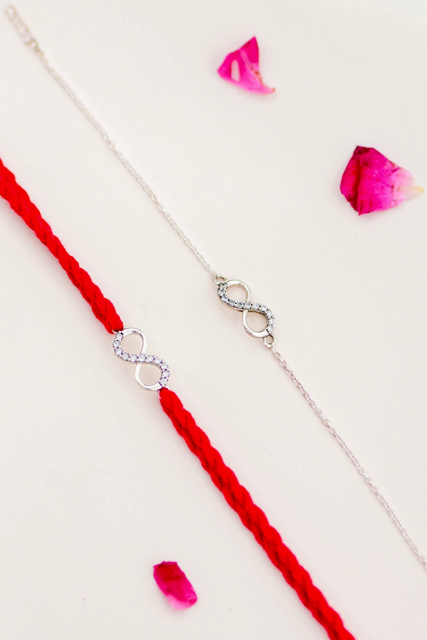 Aadhya Infinity Grace Couple Rakhi Set