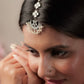 Celestial Kundan Chaandphool Pearl Maangtika