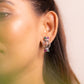 Anokhi Dual Stone Cage Studs